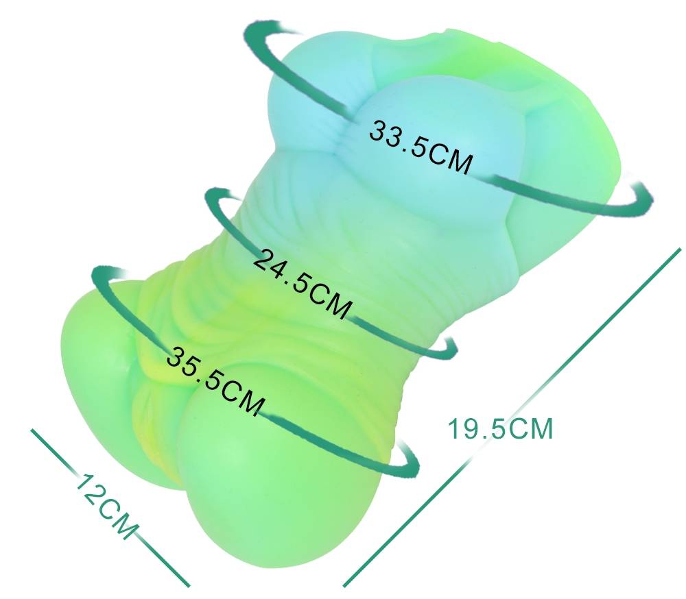 FAAK - Flood Masturbator 1254g - Blue photo-9