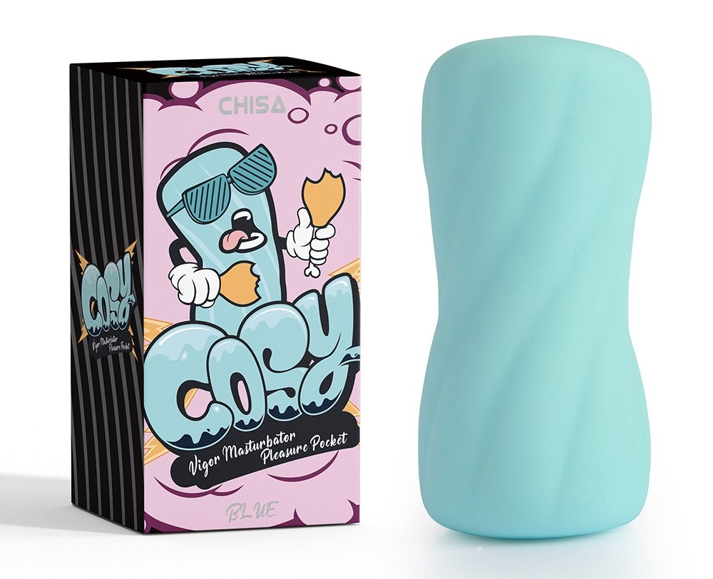 Chisa - Cosy Vigor Masturbator - Blue photo-3