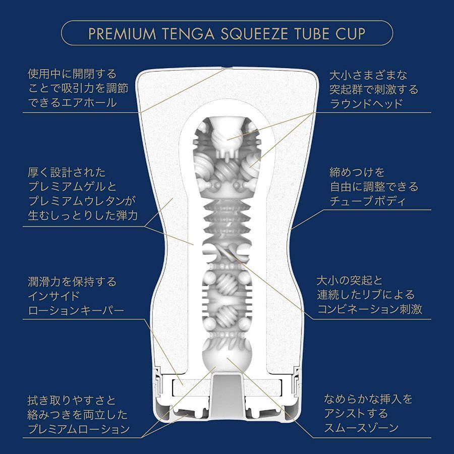 Tenga - Premium Squeeze Tube Cup 2G photo-2
