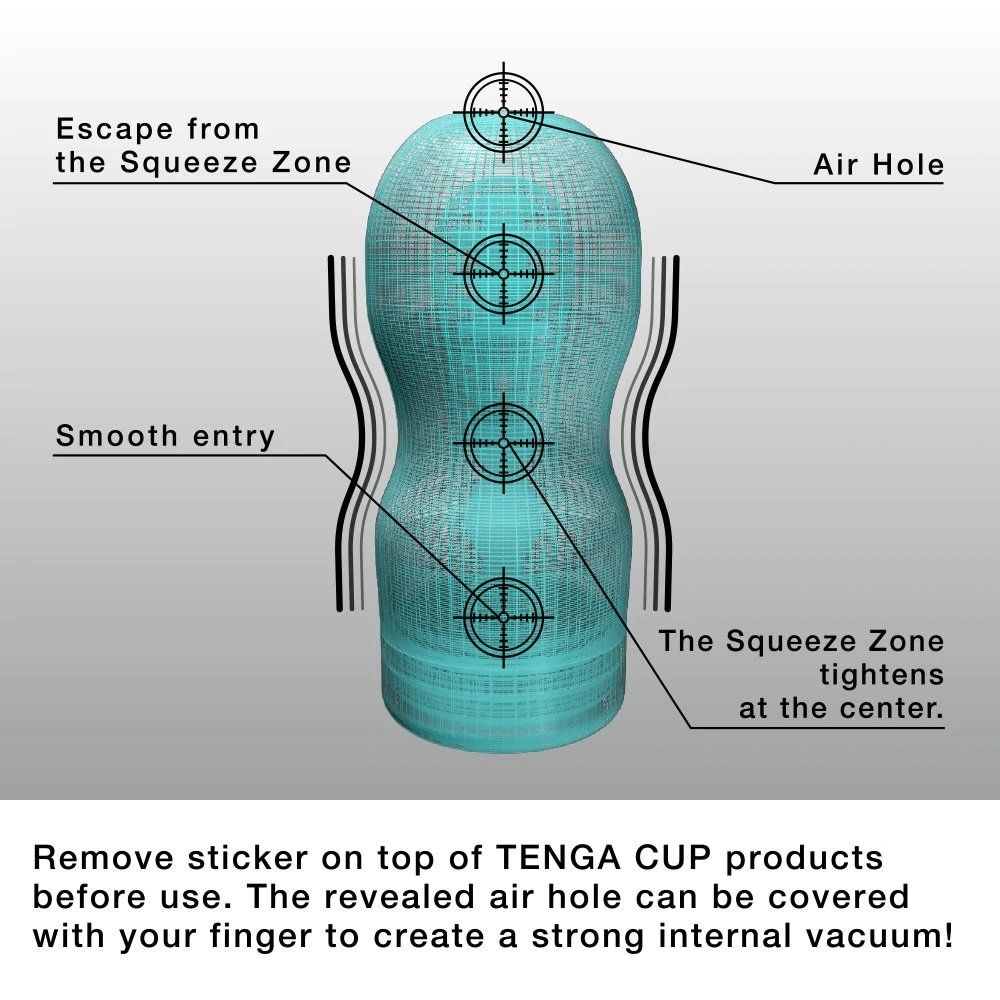 Tenga - Original Vacuum Extra Cool Cup photo-3