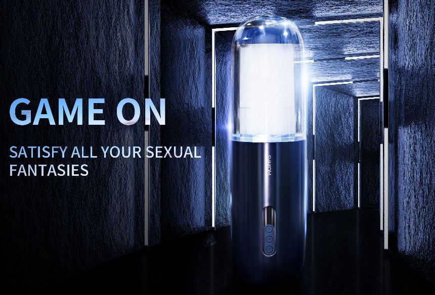 SVAKOM - Alex Neo Thrusting Masturbator - Dark Blue photo-8