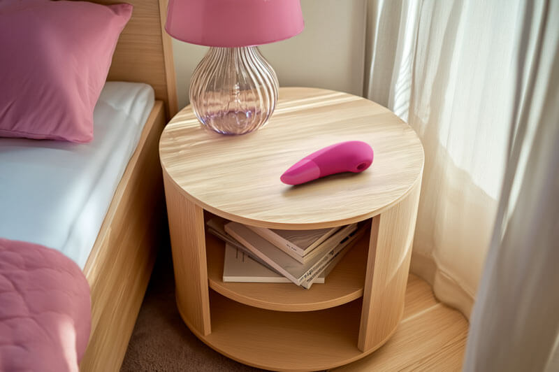 Womanizer - Enhance Pleasure Air & Deep Vibration Clit Stimulator - Vibrant Pink photo-8 Womanizer - Enhance Pleasure Air & Deep Vibration Clit Stimulator - Vibrant Pink photo-8