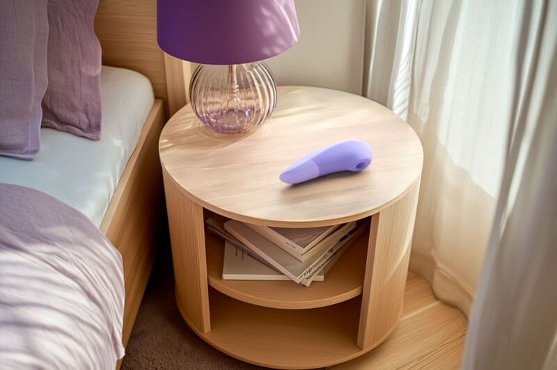 Womanizer - Enhance Pleasure Air & Deep Vibration Clit Stimulator - Lilac photo-9