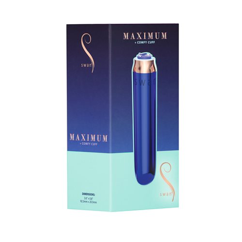 Swan - Maximum Vibro Bullet - Blue photo-11