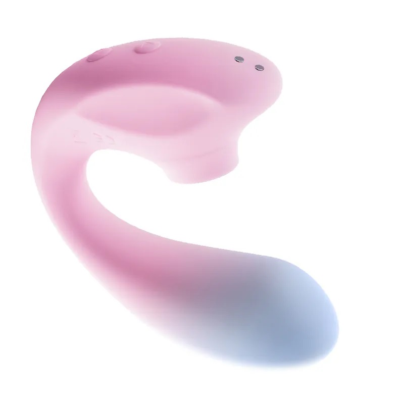 Erocome - Apus Curve Sucking Vibrator - Pink photo-6