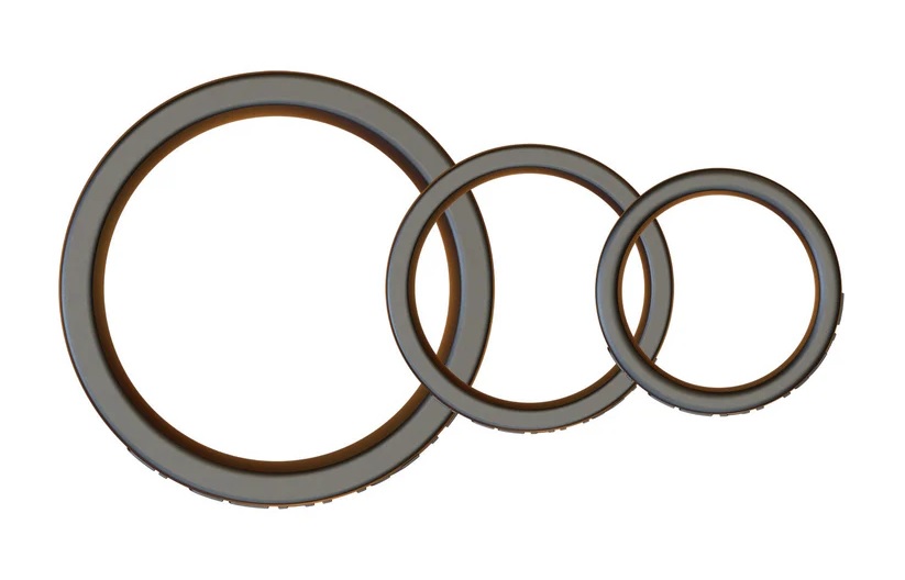 Fleshlight - FleshBands Rings 3 pcs - Black photo-2