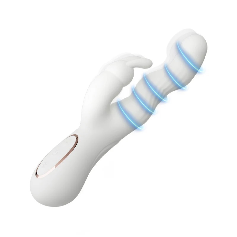 MyToys - MyWave Wriggling Vibrator - White photo-2