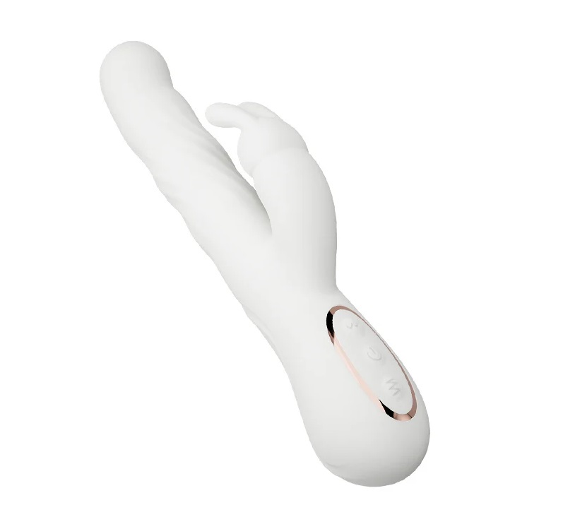 MyToys - MyWave Wriggling Vibrator - White photo-5