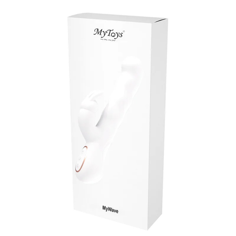 MyToys - MyWave Wriggling Vibrator - White photo-13