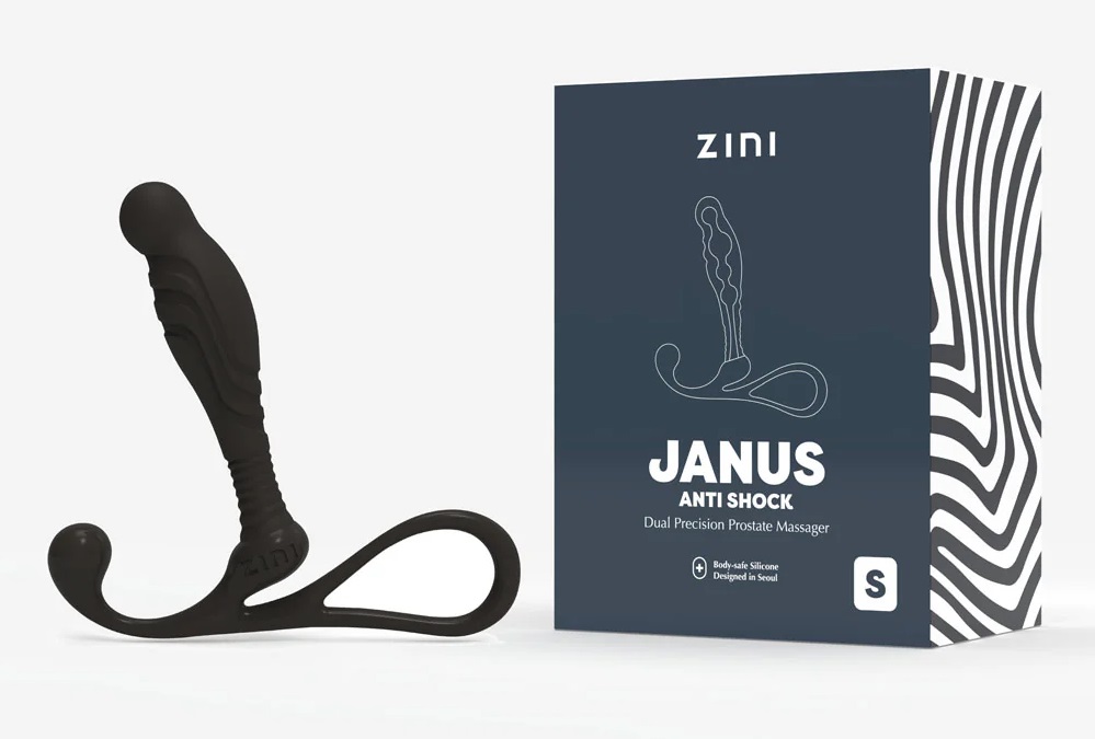 Zini - Janus Anti Shock Prostate Massager S - Black photo-4