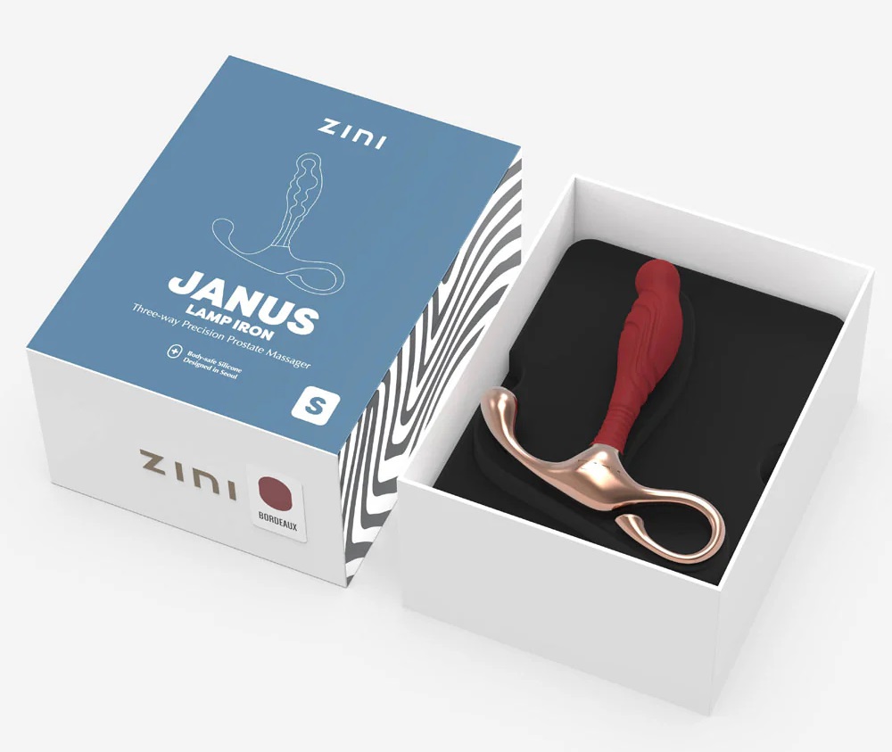 Zini - Janus Lamp Iron Prostate Massager S - Bordeaux photo-4