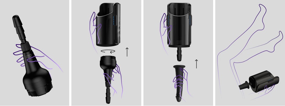 Kiiroo - Keon Sex Machine - Black photo-11