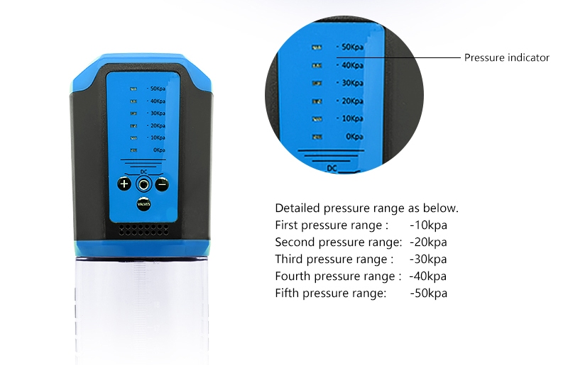 Canwin - Penis Auto Pump - Blue photo-5
