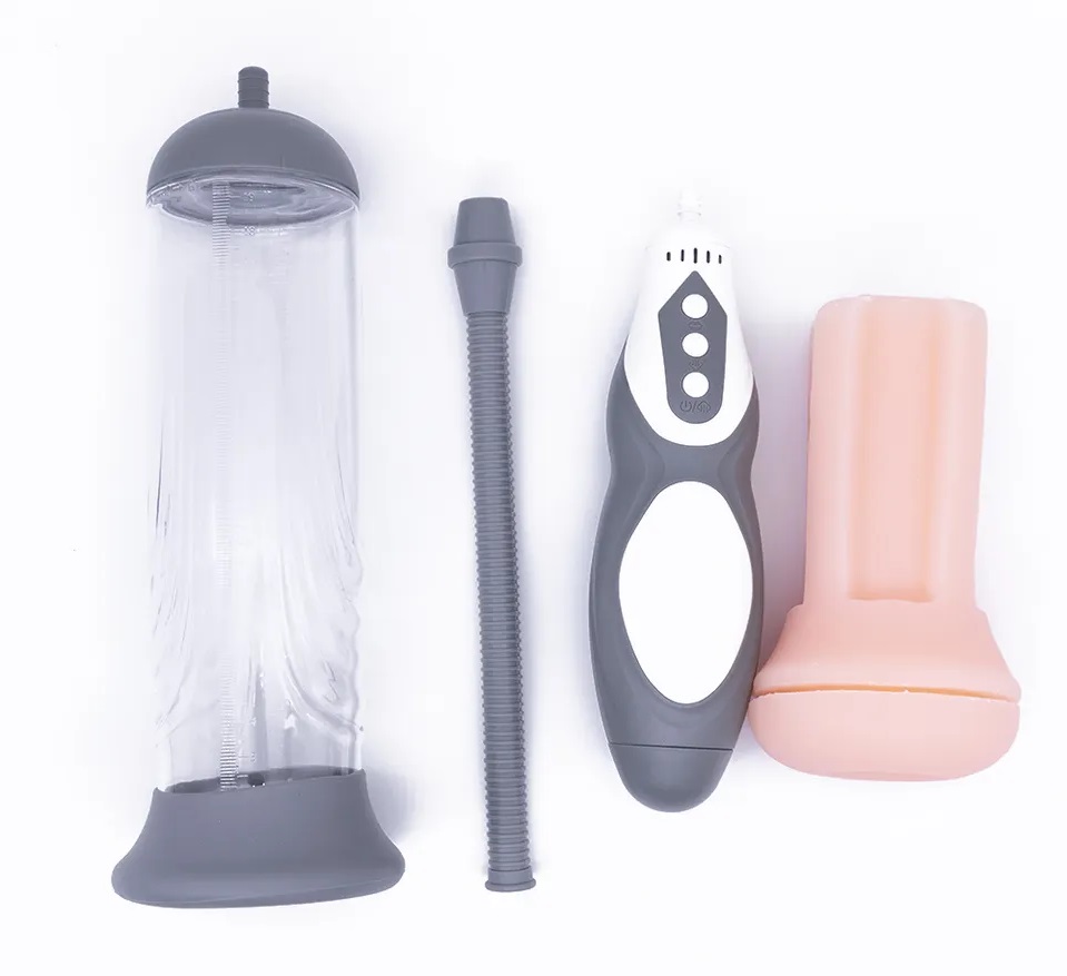 Canwin - Dildo Shape Pump Masturbator w Flesh Sleeve photo-7
