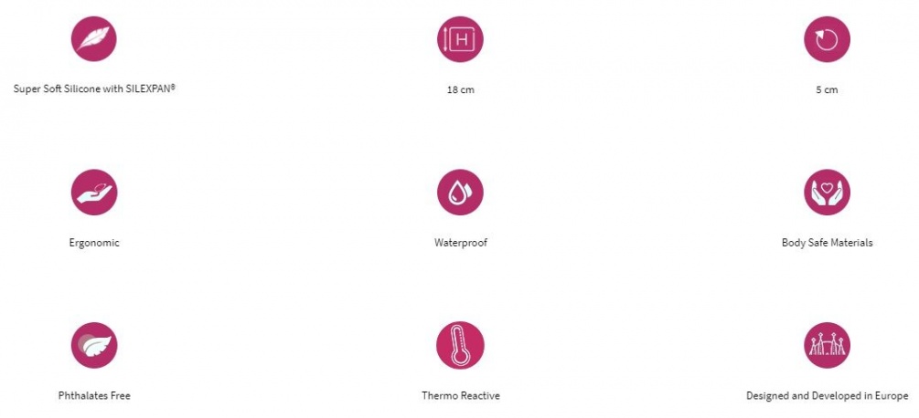 Adrien Lastic - 7'' Silicone Dildo - Blue photo-4