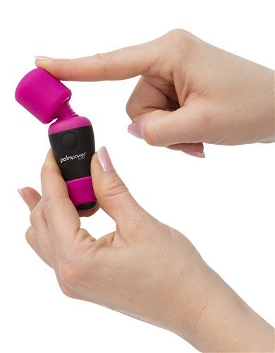 Palmpower - Pocket Massager - Black/Pink photo-3 Palmpower - Pocket Massager - Black/Pink photo-3