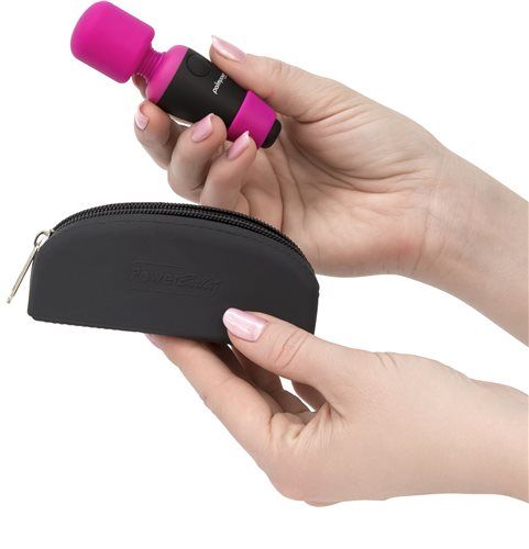 Palmpower - Pocket Massager - Black/Pink photo-6 Palmpower - Pocket Massager - Black/Pink photo-6