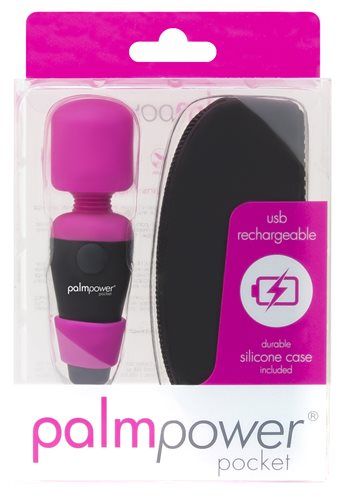 Palmpower - Pocket Massager - Black/Pink photo-8 Palmpower - Pocket Massager - Black/Pink photo-8