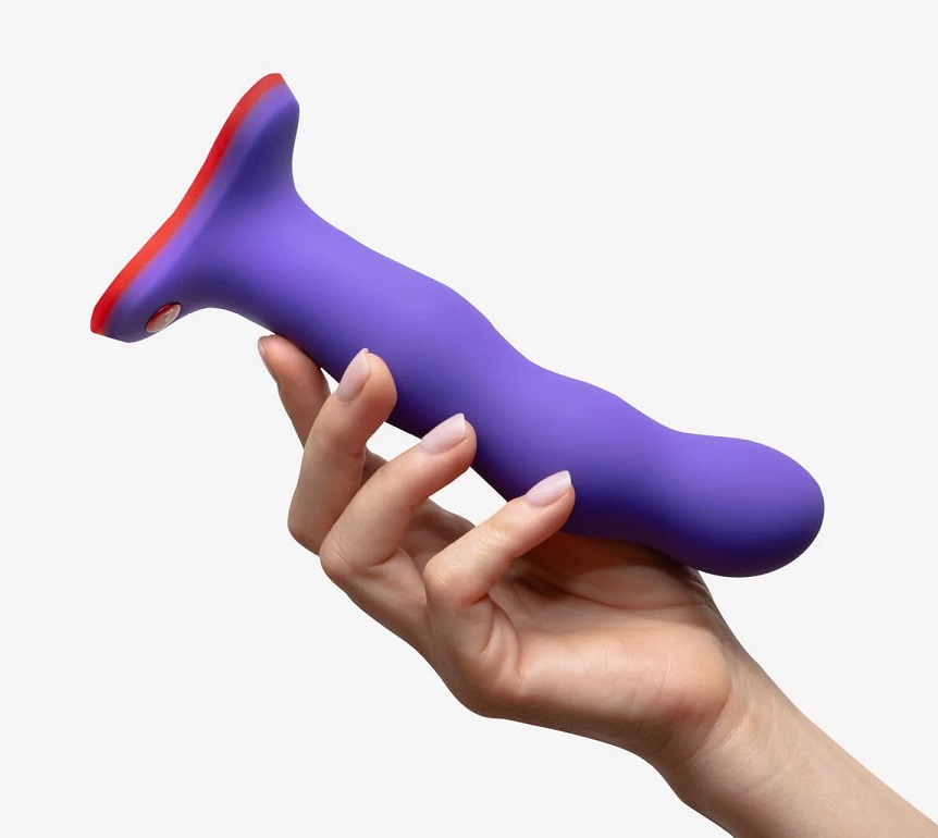 Fun Factory - Bouncer Rumbling Dildo - Flashy Purple photo-2 Fun Factory - Bouncer Rumbling Dildo - Flashy Purple photo-2