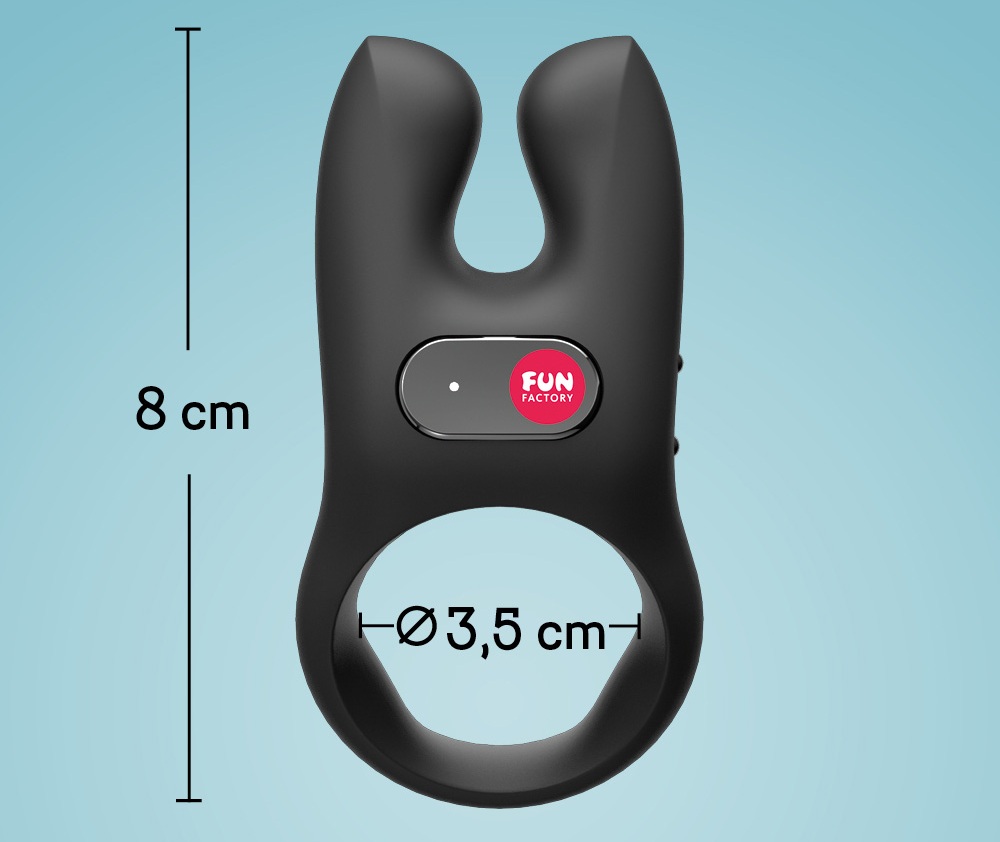Fun Factory - Nos Vibro Ring - Black photo-8