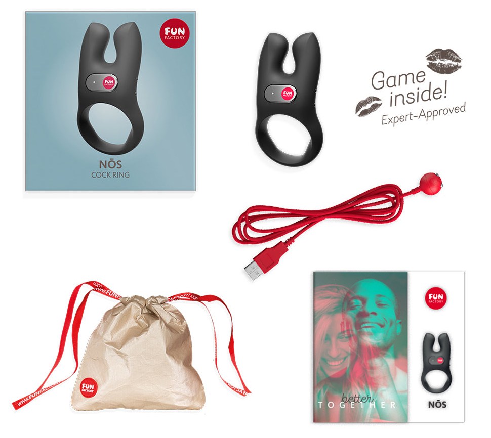 Fun Factory - Nos Vibro Ring - Black photo-13