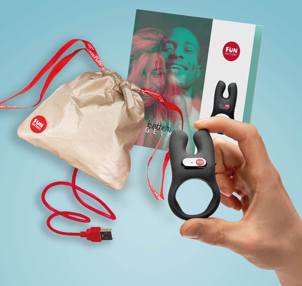 Fun Factory - Nos Vibro Ring - Black photo-14