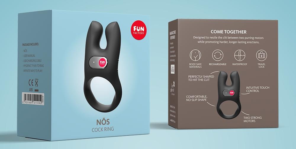 Fun Factory - Nos Vibro Ring - Black photo-15