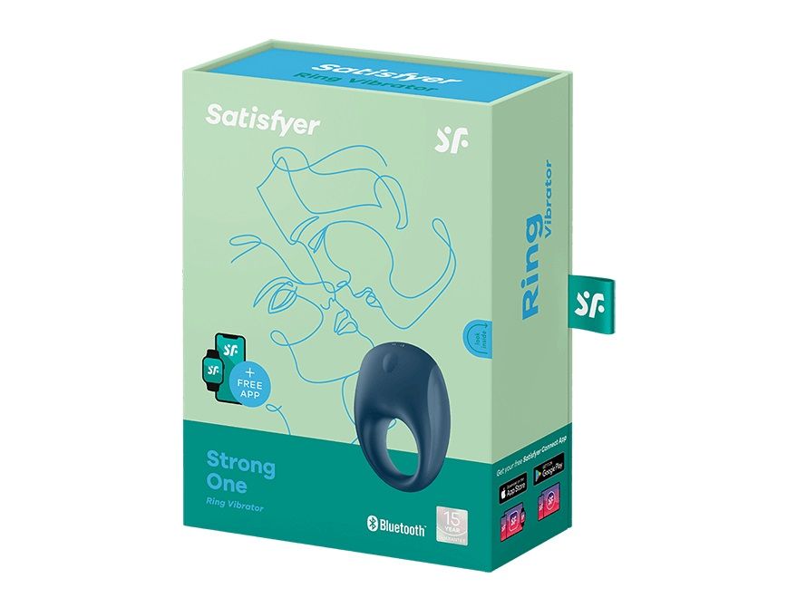Satisfyer - Strong One Ring - Dark Blue photo-9