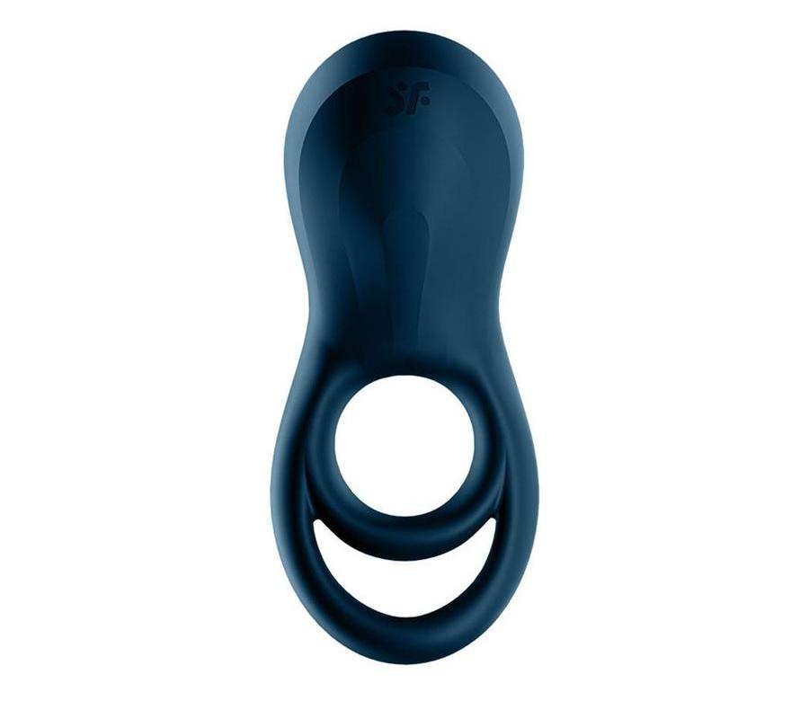 Satisfyer - Epic Duo Ring Vibrator - Navy Blue photo-4