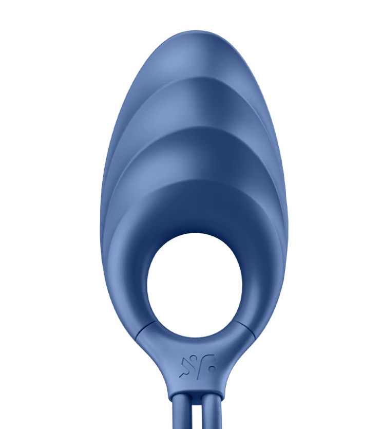 Satisfyer - Swordsman Vibro Ring - Blue photo-4