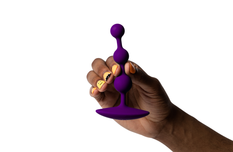 Romp - Amp Anal Beads - Purple photo-3 Romp - Amp Anal Beads - Purple photo-3