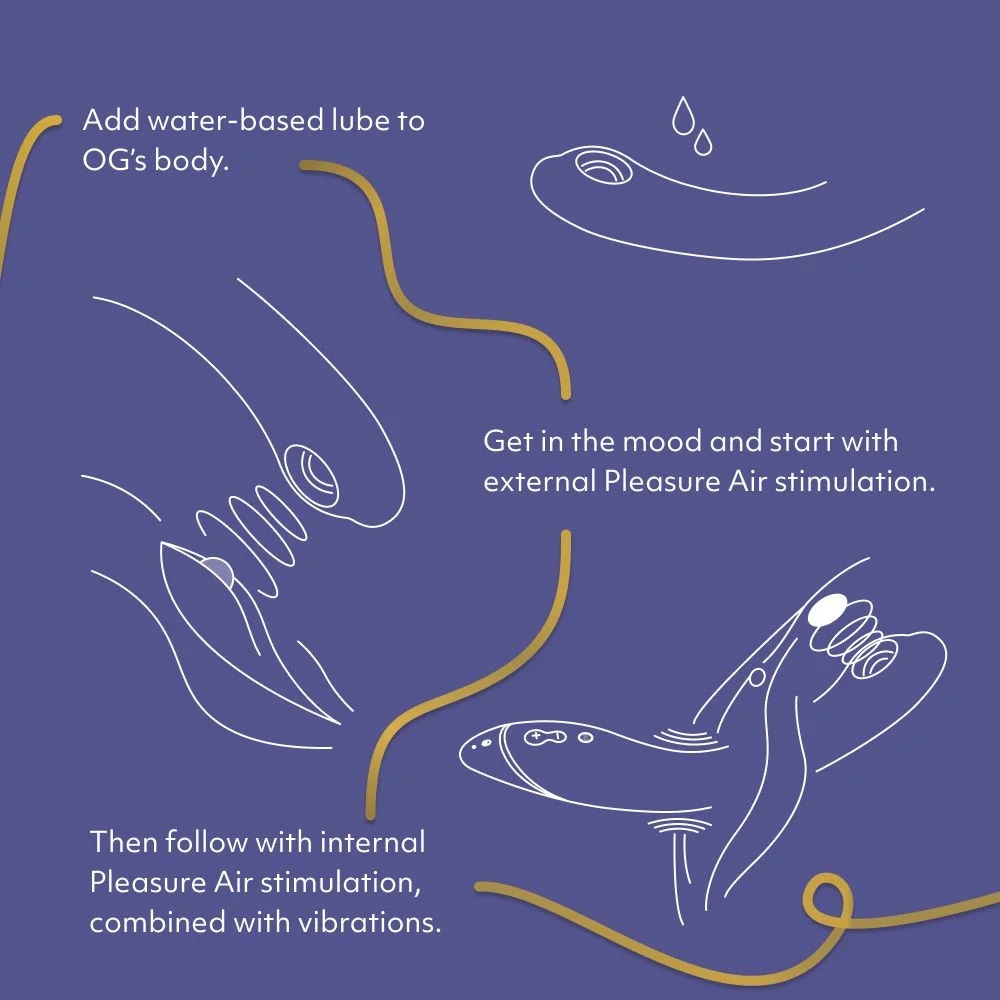 Womanizer - OG Pleasure Air G-Spot Vibrator - Lilac photo-6