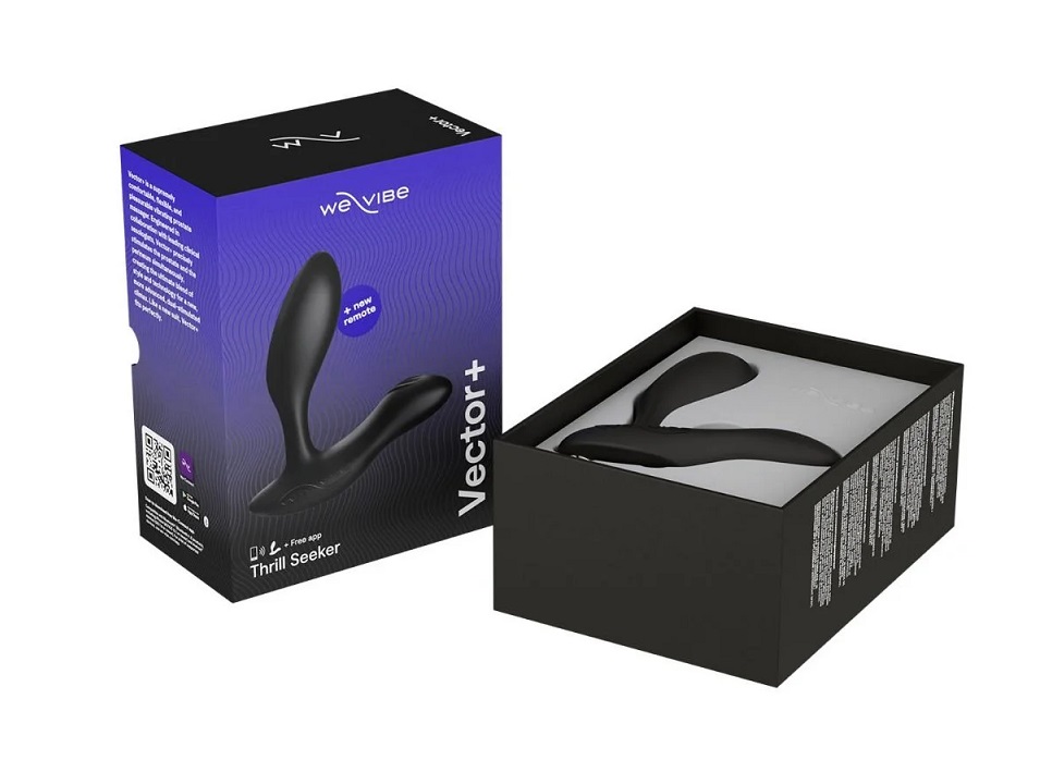 We-Vibe - Vector Plus Vibrating Prostate Massager - Black photo-12