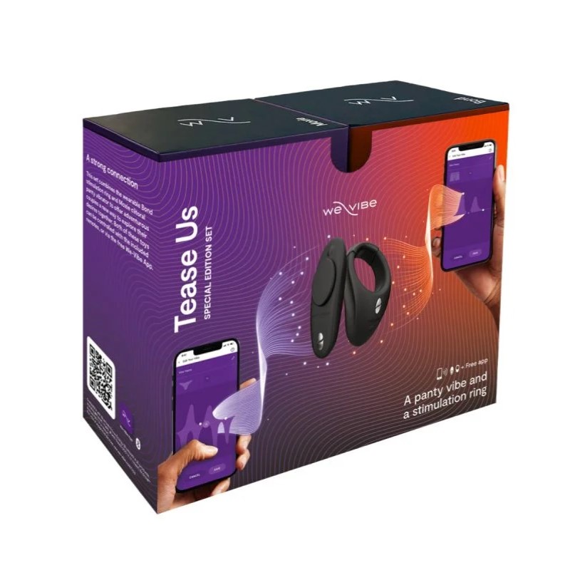 We-Vibe - Moxie & Bond Tease us Set - Black photo-9