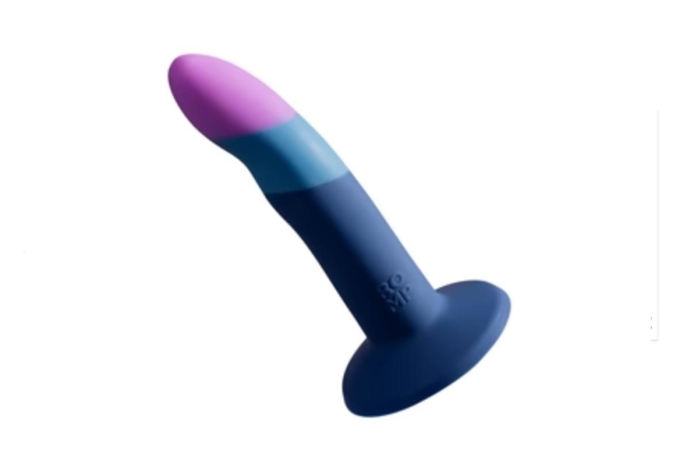 Romp - Piccolo Dildo - Blue photo-3 Romp - Piccolo Dildo - Blue photo-3