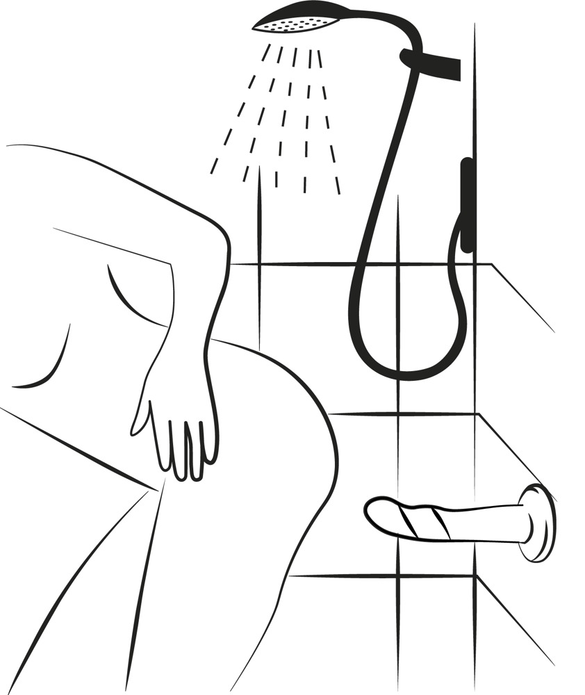 Romp - Piccolo Dildo - Blue photo-9 Romp - Piccolo Dildo - Blue photo-9