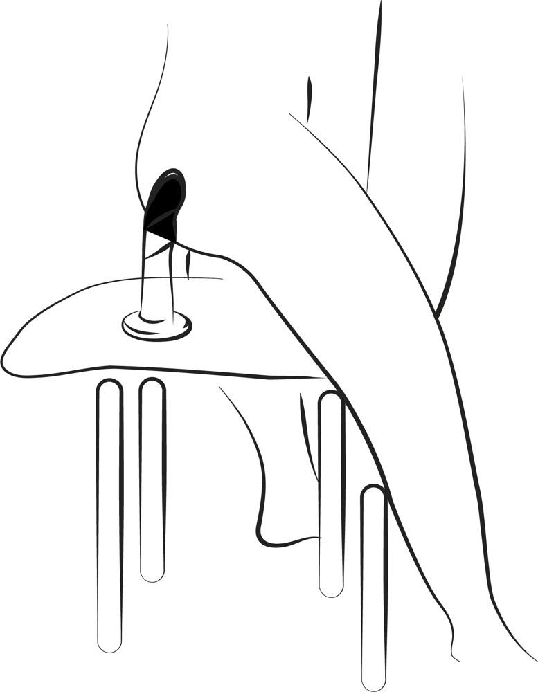 Romp - Piccolo Dildo - Blue photo-10 Romp - Piccolo Dildo - Blue photo-10