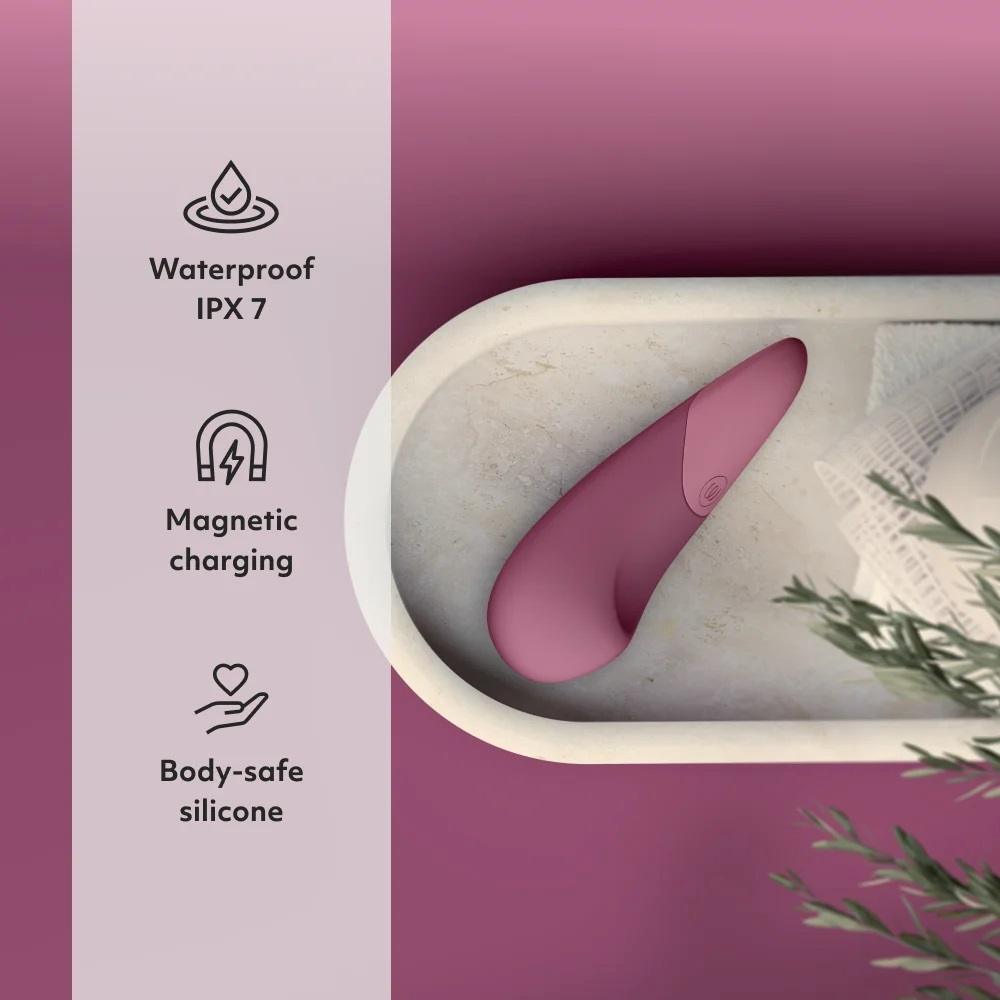 Womanizer - Vibe UltraWave Clitoral Vibrator - Dusky Pink photo-8