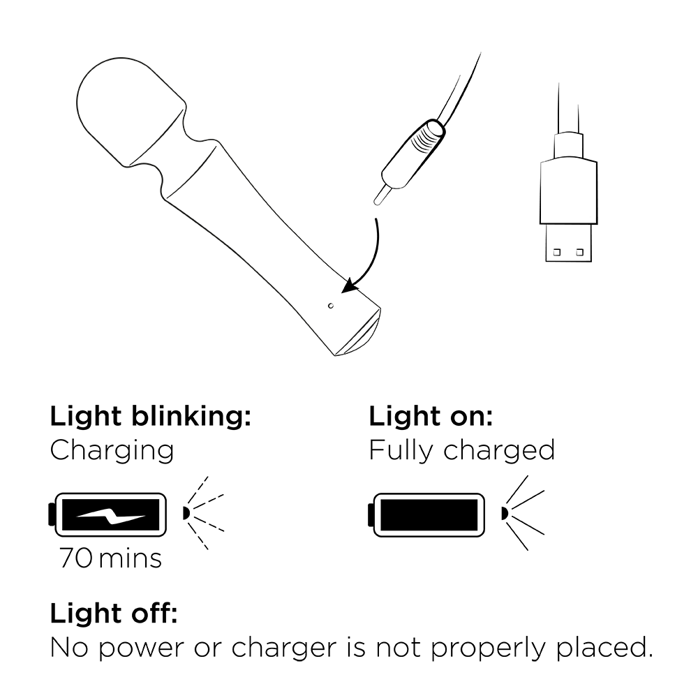 Romp - Presto Wand Massager - Creen photo-10