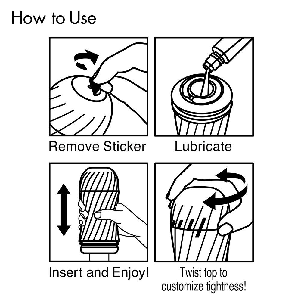 Tenga - Air-Tech Twist Custom Strength CUP Tickle photo-9