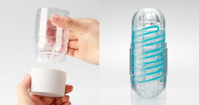 Tenga - Spinner 06 Brick Masturbator photo-5