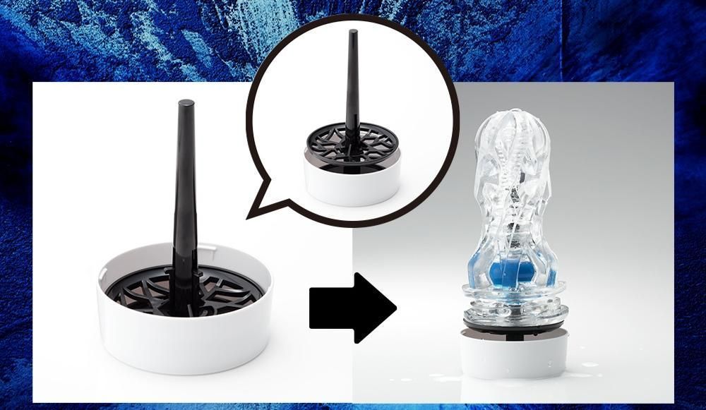 Tenga - AERO Cobalt Ring Masturbator photo-10