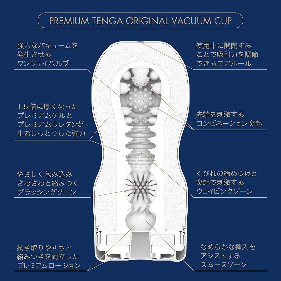 Tenga - Premium Original Vacuum Cup 2G photo-2