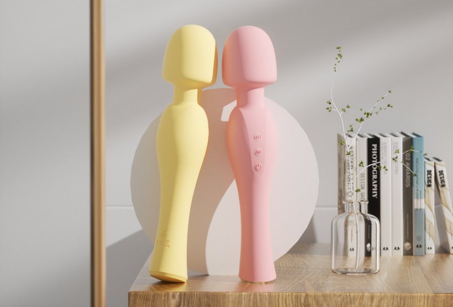 Drywell - Blossom Wand Massager - Yellow photo-6