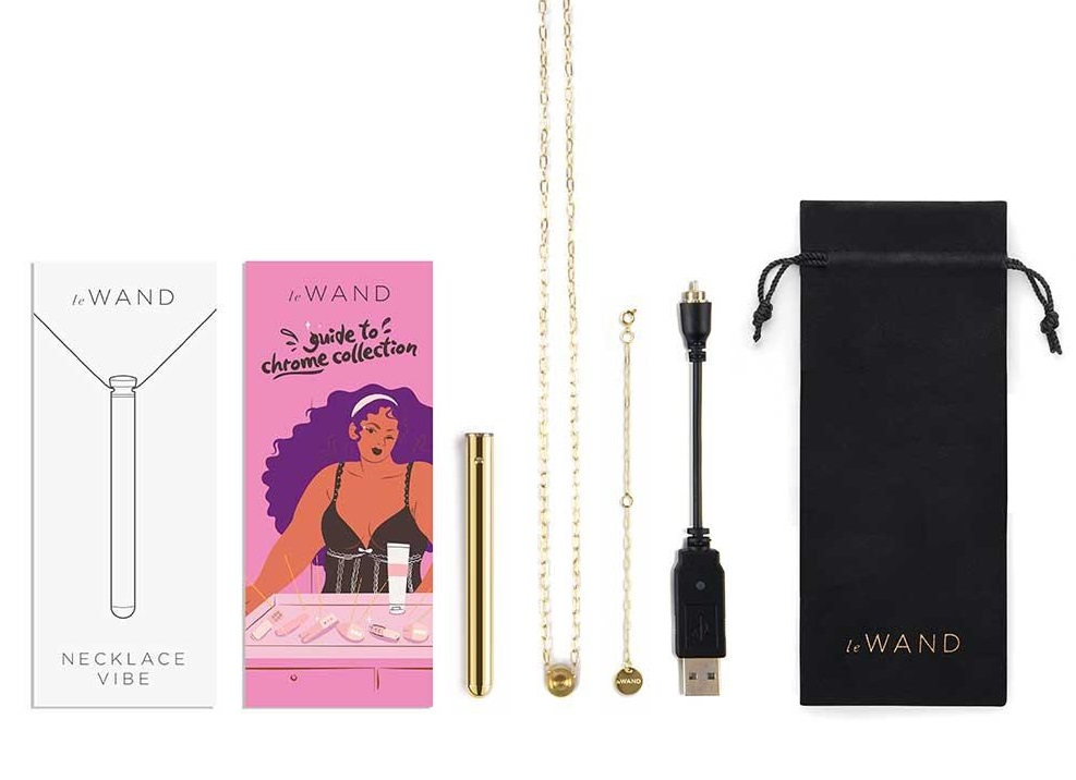 Le Wand - Vibro Necklace - Gold photo-7