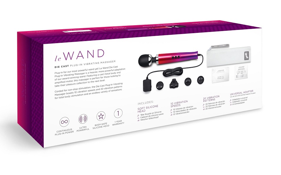 Le Wand - Die Cast Plug-In Massager - Rainbow photo-12