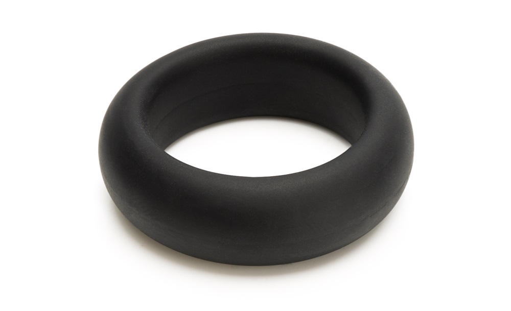 Je Joue - Silicone Cock Ring - Maximum Stretch - Black photo-3
