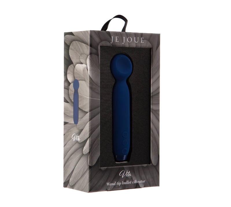 Je Joue - Vita Bullet Vibrator - Blue photo-9 Je Joue - Vita Bullet Vibrator - Blue photo-9