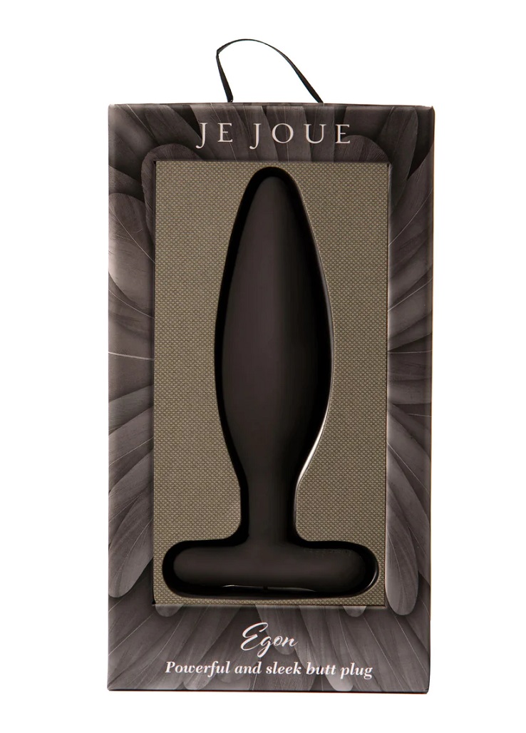 Je Joue - Egon Vibro Butt Plug - Black photo-16
