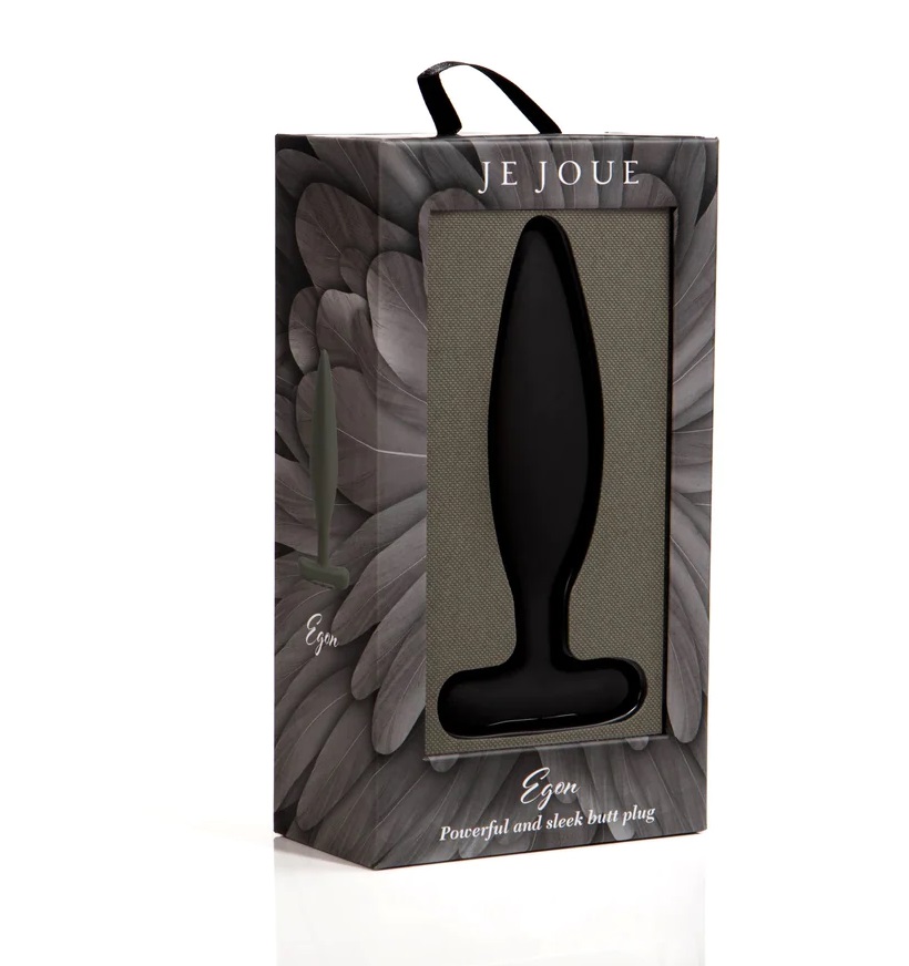 Je Joue - Egon Vibro Butt Plug - Black photo-17